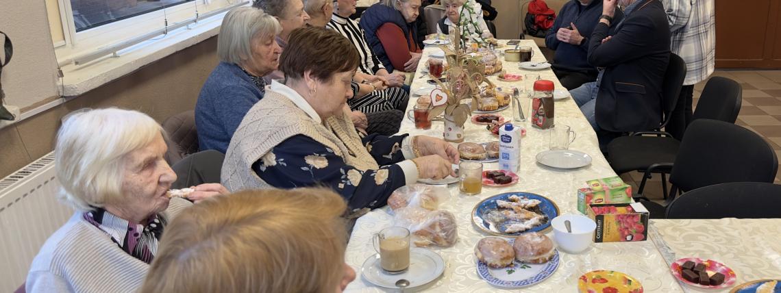 Tłusty Czwartek w Klubie Seniora